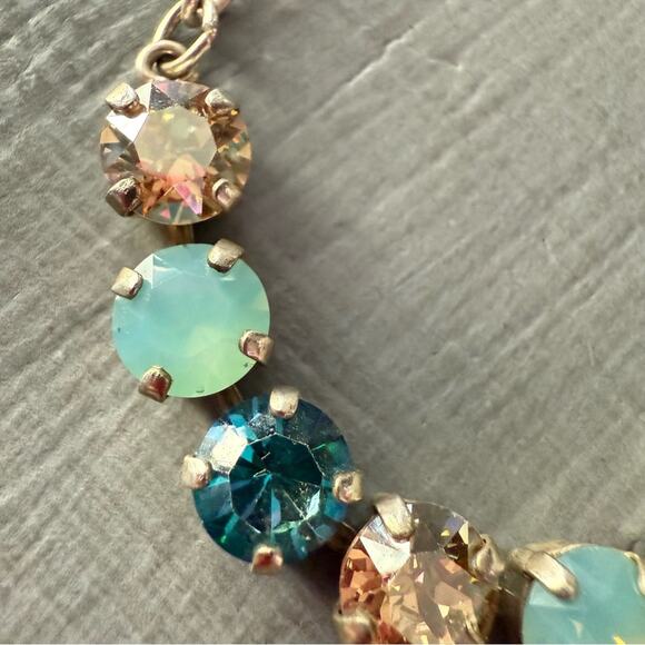 Sabika LIKE Silver Tone Tennis Bracelet - Picture 7 of 7